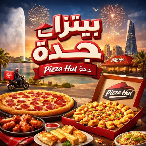 بيتزا هت جدة مع عروض وخصومات اليوم